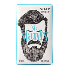 Load image into Gallery viewer, Mr Manly Soap – Sage 200g - Zebra Blush