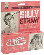 Load image into Gallery viewer, Silly Straw - Drinking Glasses - Zebra Blush