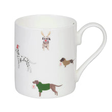 Load image into Gallery viewer, Mug Standard Christmas Dogs
