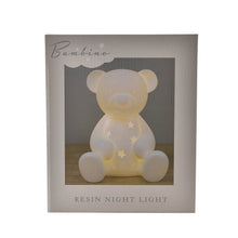 Load image into Gallery viewer, Bambino Light Up Night Light Bear - Zebra Blush
