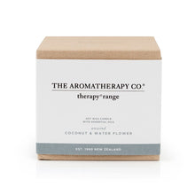 Load image into Gallery viewer, Unwind Therapy Candle Coconut & Water Flower - Zebra Blush