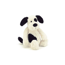 Load image into Gallery viewer, Bashful Black and Cream Puppy - Zebra Blush