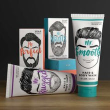 Load image into Gallery viewer, Mr Smooth Soap – Black Pepper and Ginger 200g - Zebra Blush