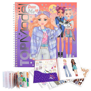 London Dress Me Up Sticker book