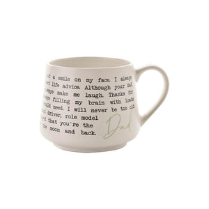 Moments Stoneware Mug - Dad