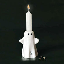 Load image into Gallery viewer, Ghost candle holder Boo to you
