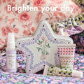Cath Kidston  Roots & Raindrops Feel Like a Star Tin (Body Wash 30ml, Body Spray 30ml, Lip Balm 10ml)