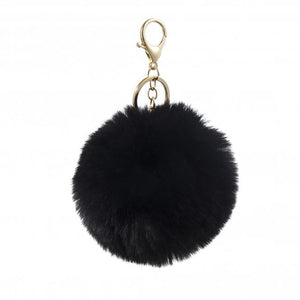 KEYRING POM BLACK