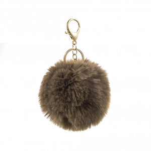 KEYRING POM LATTE