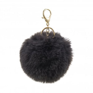 KEYRING POM SLATE