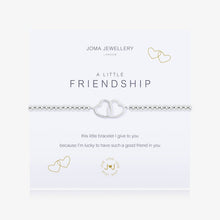 Load image into Gallery viewer, A Little &quot;Friendship&quot; Silver Bracelet
