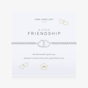 A Little "Friendship" Silver Bracelet
