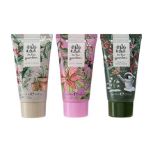 Load image into Gallery viewer, In The Garden Body Care Set (75ml Hand Cream, 75ml Hand &amp; Body Wash , 75ml Foot Cream)
