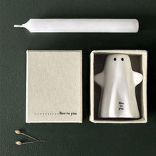 Load image into Gallery viewer, Ghost candle holder Boo to you
