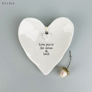 Ring Dish- Love you to the moon & back
