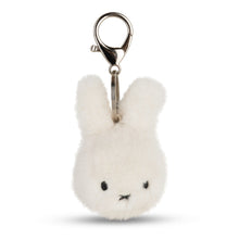 Load image into Gallery viewer, Miffy ECO Fuzzy Keychain Off White 8cm -3"
