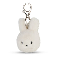Load image into Gallery viewer, Miffy ECO Fuzzy Keychain Off White 8cm -3"
