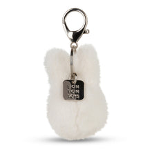 Load image into Gallery viewer, Miffy ECO Fuzzy Keychain Off White 8cm -3"
