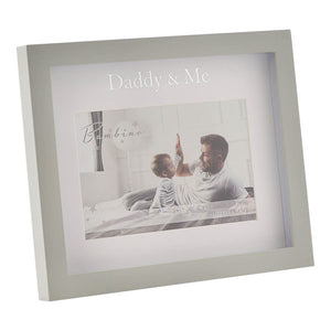 Bambino Daddy & Me Frame 6" x 4" in Lidded Gift Box