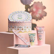 Load image into Gallery viewer, CK Woven Flowers  Manicure Tin (Emery Board, Nail Clippers, Cuticle Cream 15ml, Hand Cream 30ml)
