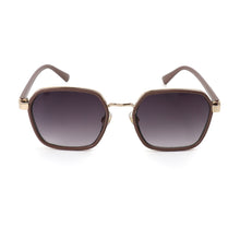 Load image into Gallery viewer, 30043-GEOMETRIC METAL FRAME RECYCLED POLYCARBONATE SUNGLASSES
