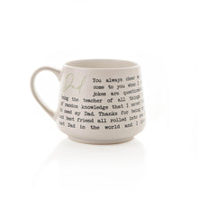 Load image into Gallery viewer, Moments Stoneware Mug - Dad
