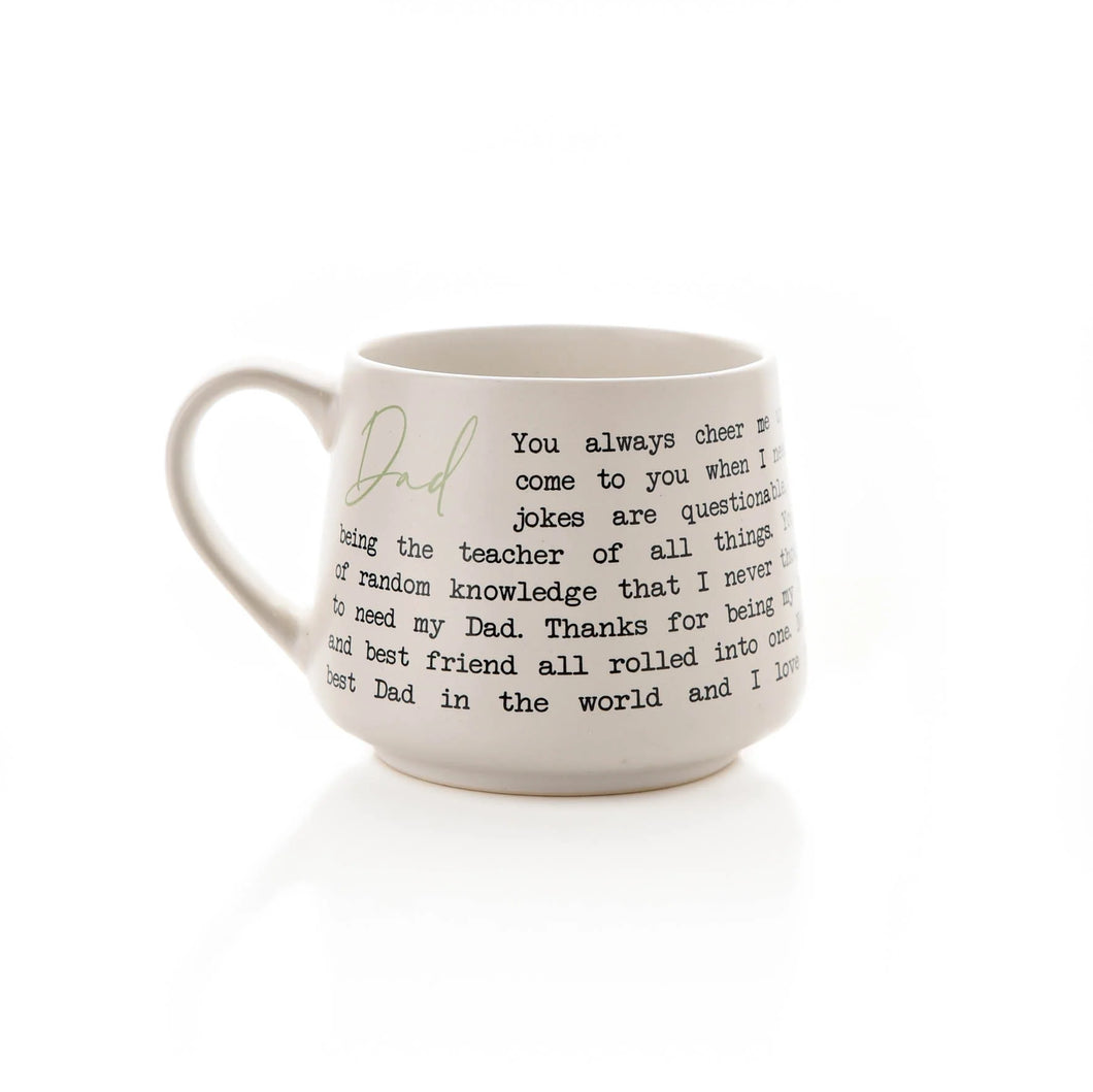 Moments Stoneware Mug - Dad