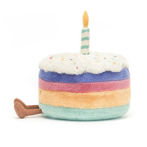 Amuseable Rainbow Birthday Cake Large