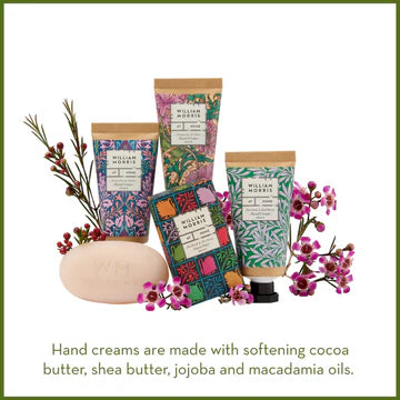 Sunflower Swan Velvet Pouch (Hand Creams 3x30ml & Guest Soap 50g)