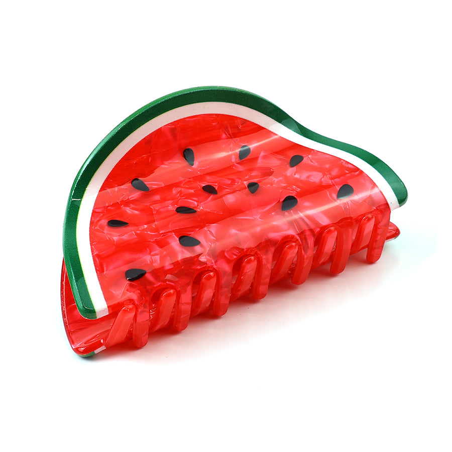 WATERMELON ACRYLIC CLAW CLIP – Zebra Blush