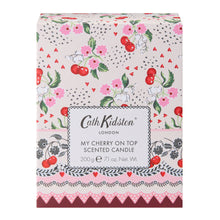 Load image into Gallery viewer, Cath Kidston Home Fragrance My Cherry on Top Candle 220g
