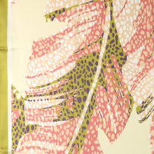 Load image into Gallery viewer, PEACH LIME MIX PRINTED RECYCLED POLY SILK FEEL SCARF
