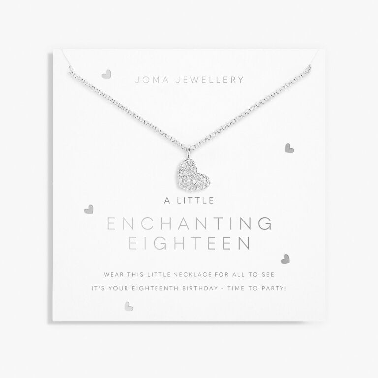 A LITTLE | ENCHANTING EIGHTEEN | Silver | Necklace