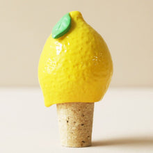 Load image into Gallery viewer, Lemon Bottle Stopper
