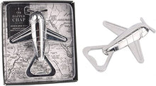 Load image into Gallery viewer, Dapper Chap &#39;Over and Out&#39; Aeroplane Bottle Opener
