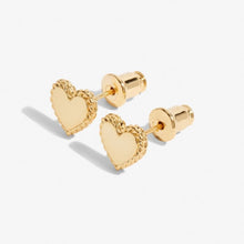 Load image into Gallery viewer, Boxed Earrings Heart Of Gold
