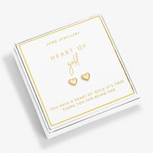 Load image into Gallery viewer, Boxed Earrings Heart Of Gold
