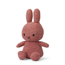 Load image into Gallery viewer, Miffy Corduroy ECO Dusty Rose 23cm 9&quot;
