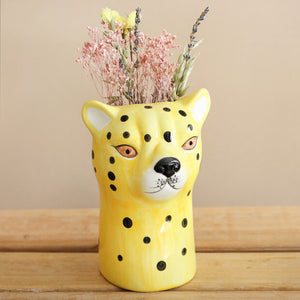 Leopard Vase