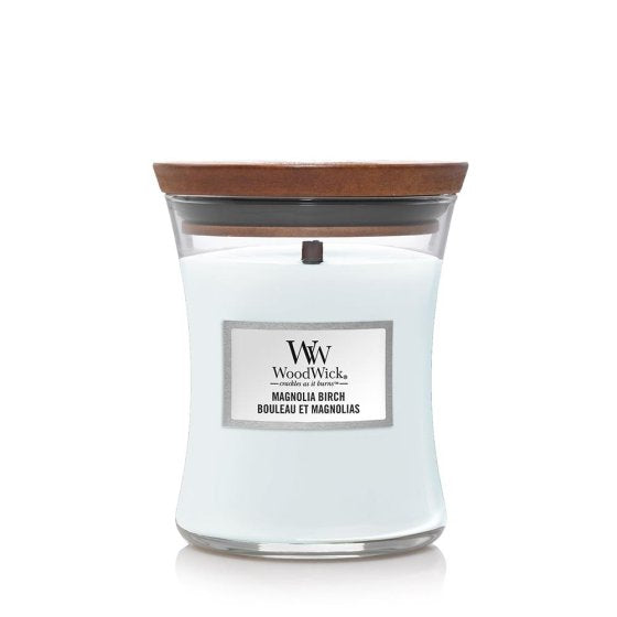 Magnolia Birch Woodwick Medium Candle