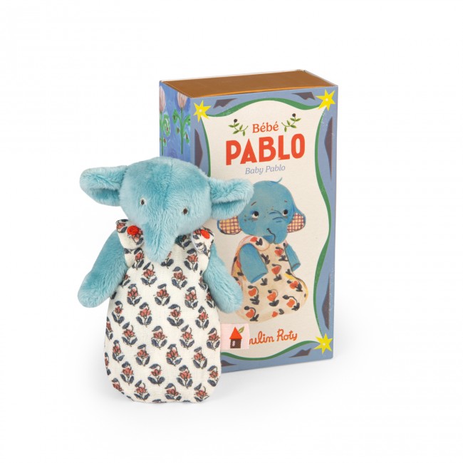 Baby Pablo the elephant Les Minouchkas