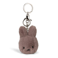 Load image into Gallery viewer, Miffy Fuzzy ECO Keyring Taupe 8 cm 3&quot;

