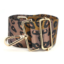 Load image into Gallery viewer, OMBRE LEOPARD PRINT INTERCHANGEABLE BAG STRAP
