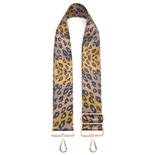Load image into Gallery viewer, OMBRE LEOPARD PRINT INTERCHANGEABLE BAG STRAP
