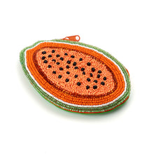 Load image into Gallery viewer, PAPAYA BEADED PURSE

