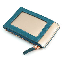 Load image into Gallery viewer, TEAL MIX CARD PURSE

