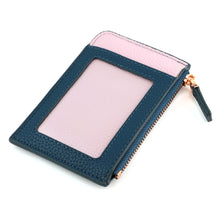 Load image into Gallery viewer, NAVY MIX CARD PURSE
