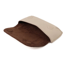 Load image into Gallery viewer, BEIGE VEGAN LEATHER GLASSES CASE
