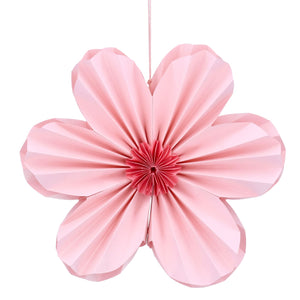 Paper Dec 27cm - Pink Six Petal Flower