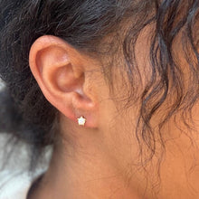 Load image into Gallery viewer, Opal Stone Turtle Stud Earring in Gold
